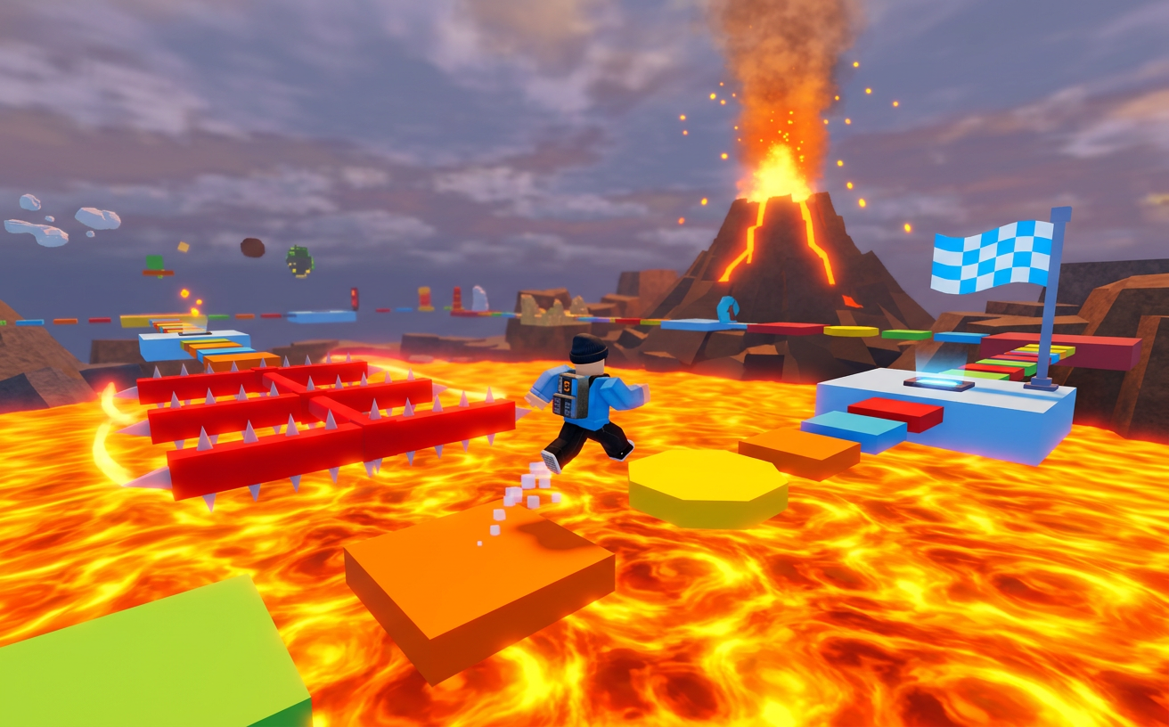 Floor Is Lava: Ascension gameplay